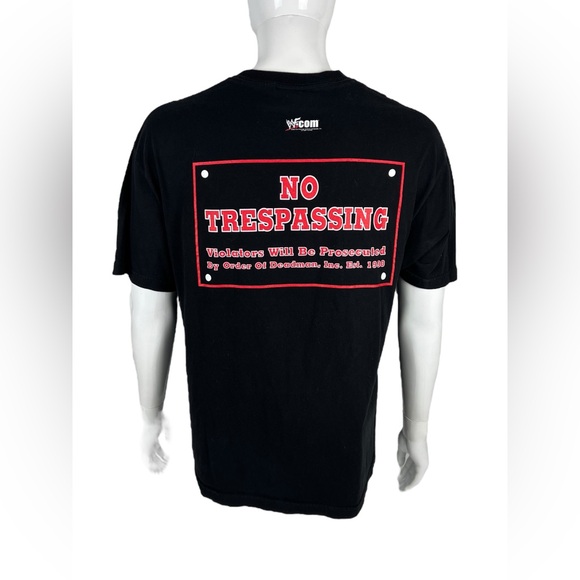 WWF The Undertaker It’s My Yard Mens XL Shirt Vintage 2001 WWE Mexico Deadman - Picture 4 of 10